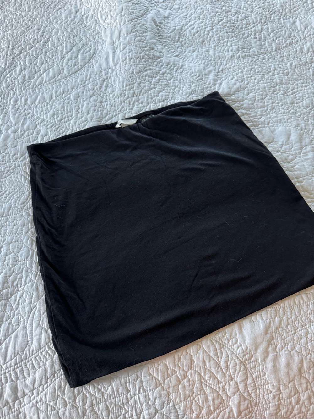 H&M Black Mini Skirt - Simple Straight Cut